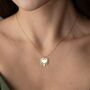 Heritage Albanian Eagle Necklace, thumbnail 8 of 10