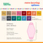 Love Wins Valentines Retro Keyring, thumbnail 2 of 4