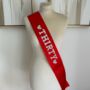 Eighteenth / 18th Birthday Party Pearl Personalised Sash, thumbnail 6 of 6
