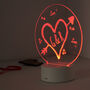 Personalised Couples Love Personalised LED Light, thumbnail 6 of 6