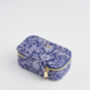 Blue Ditsy Jewellery Box Small, thumbnail 4 of 5