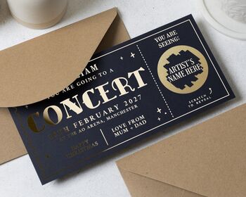 Concert Ticket Gift Surprise, 3 of 9