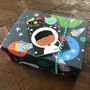 Mini Spaceman Happy Birthday Card, thumbnail 3 of 5