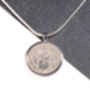 1945 80th Birthday One Shilling Coin Pendant, thumbnail 2 of 3