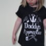 Diy Kids Funny Fathers Day Tshirt, Grandad's Apprentice, thumbnail 3 of 3