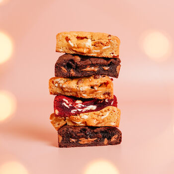 Eight Piece Chunky Cookie Christmas Gift Box, 2 of 5