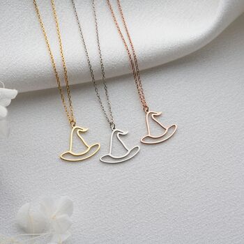 Little Book Of Spells Witch Hat Necklace, 4 of 9