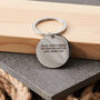 Personalised 'The Mountains Are Calling' Metal Keyring, thumbnail 6 of 7