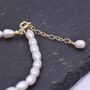 Sterling Silver Natural Pearl Bracelet, thumbnail 5 of 9