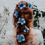 Eleanor Hydrangea Wedding Hair Pins, thumbnail 2 of 5