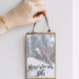 Personalised Vintage Style Brass Photo Frame, thumbnail 2 of 3