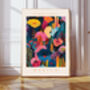 Flower Market Mexico Art Print, thumbnail 1 of 3