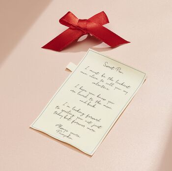 Personalised Mini Love Letter In A Bottle, 2 of 3