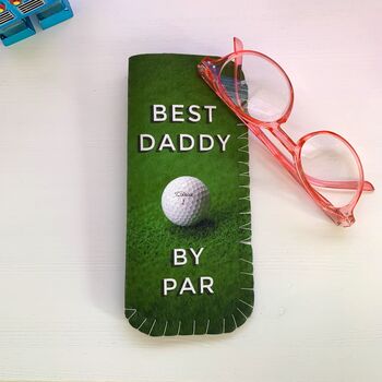 Best Daddy By Par Golf Glasses Case Personalised, 4 of 6