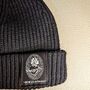 Organic, Recycled Sacred Heart Design Harbour Beanie, thumbnail 4 of 4