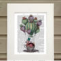 Dodo Balloon Book Print, Framed Or Unframed, thumbnail 2 of 8