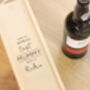 Personalised Wooden Wine Box, thumbnail 3 of 3