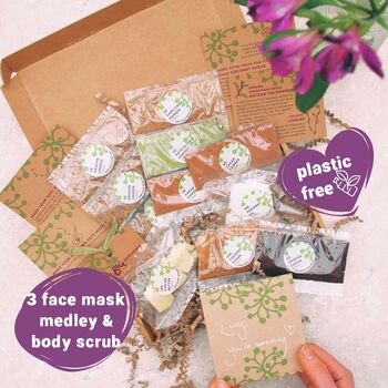 Organic Vegan Eco Friendly Skincare Letterbox Gift, 3 of 10