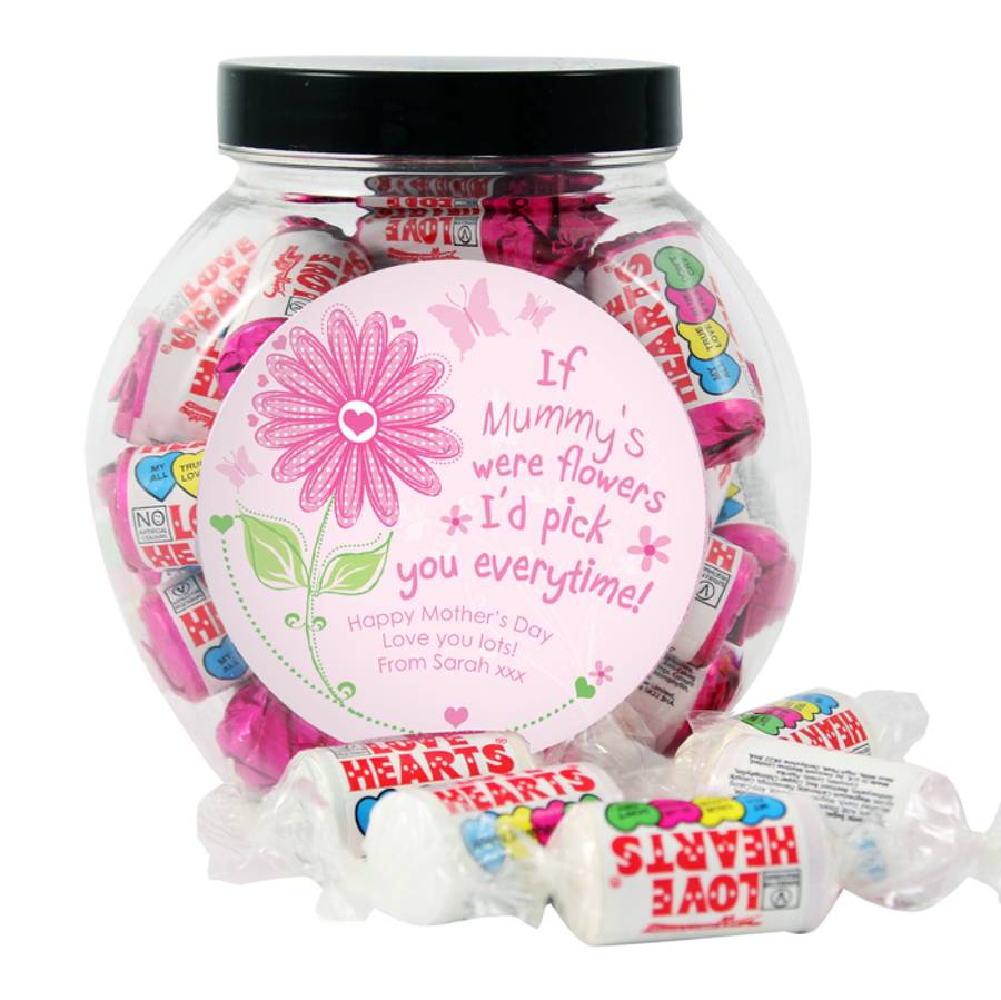 Personalised Jar Of Sweets For Ladies By Bella Personalised Gifts ...