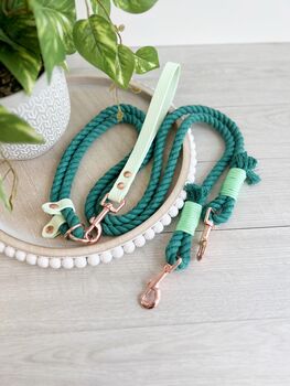 Multiway Cotton Dog Lead, 8 of 8