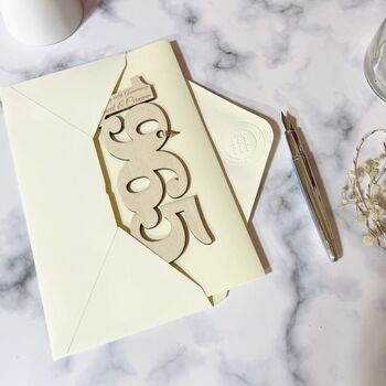 Personalised 1965 60th Anniversary Year Card, 11 of 12