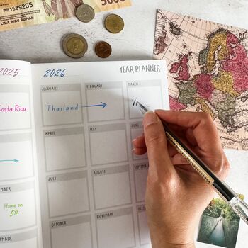 Personalised Travel Journal Book | Gift For Adventurers, 6 of 11