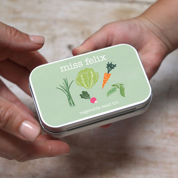 Personalised Teacher Gift Tin With Wildflower Seeds, 7 of 8