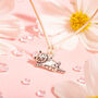 Cat Mum Seeded Card And Bracelet, thumbnail 3 of 5