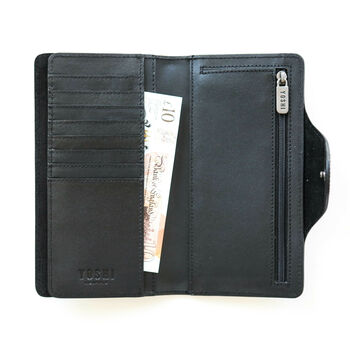Black Leather Purse Or Wallet, 2 of 4
