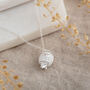 Personalised Sterling Silver Hedgehog Necklace, thumbnail 2 of 6