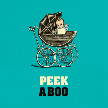 New Baby Boy ‘Peek A Boo’ Card, 2 of 4