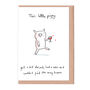 This Little Piggy Drinking Card, thumbnail 2 of 2