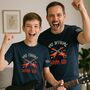 Personalised Matching Dad And Child Guitar God T Shirts, thumbnail 1 of 2