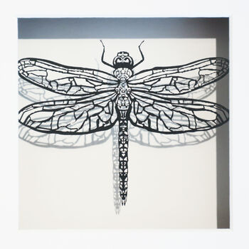 Dragonfly Papercut Artwork, 5 of 7