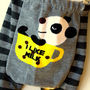 Knitted Panda Leggings, thumbnail 2 of 3