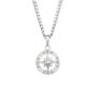 North Star Compass Steel Pendant Necklace, thumbnail 6 of 12