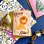 Happy Holidays Gold Foiled Christmas Card, thumbnail 1 of 5