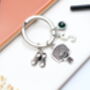Basketball Personalised Keyring Sporting Fan Gift, thumbnail 5 of 9