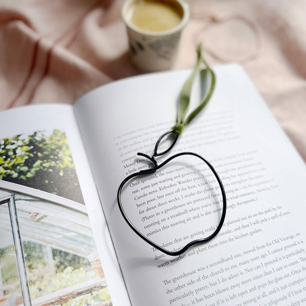 Wire Apple Bookmark, 1 of 9