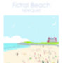 Fistral Beach Newquay Cornwall Print, thumbnail 6 of 6