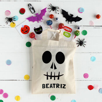 Halloween Personalised Trick Or Treat Party Bag, 6 of 7