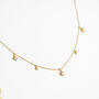 Gold Vermeil Northern Starlight Necklace Set In A Box, thumbnail 3 of 11