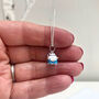 Sterling Silver Camper Van Enamel Necklace, thumbnail 9 of 9