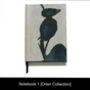 Abstract Floral Design Notebooks, thumbnail 3 of 11