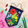 Wildflower Pennant Felt Craft Kit, thumbnail 1 of 7