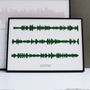 Personalised Favourite Song Soundwaves Print, thumbnail 7 of 12