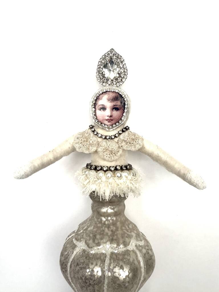 Glass Christmas Decoration Droplett 'Dutchess', 1 of 4