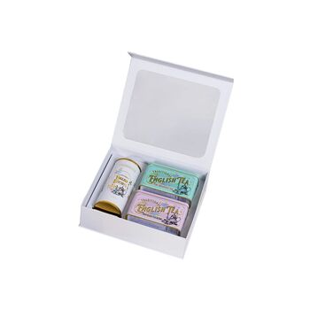 Luxury Vintage Victorian Tea And Biscuits Gift Set, 4 of 4