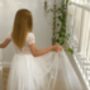 Blossom In Ivory White ~ Flower Girl Or Party Girl Dress, thumbnail 1 of 8