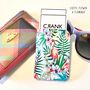 Personalised Tropical Flamingo Palm Card Holder Travel, thumbnail 2 of 4